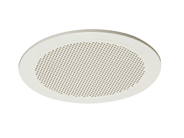 楽天市場】CP-123W TOA 小型天井埋込スピーカー用パネル 丸型 (白