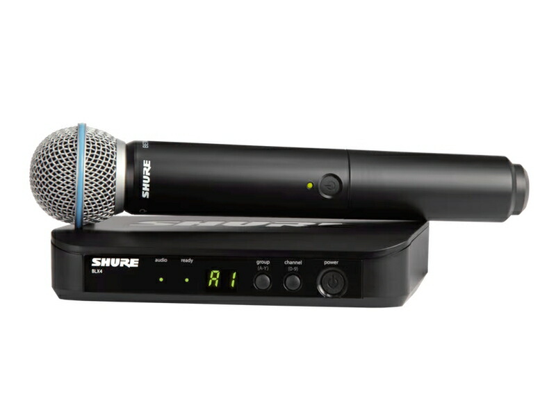 正規品 SHURE BLX24 PG58 ワイヤレスマイクセット ケース付その1 Amazon | SHURE シュア ワイヤレスマイクシステム BLX24/PG58 : BLX2