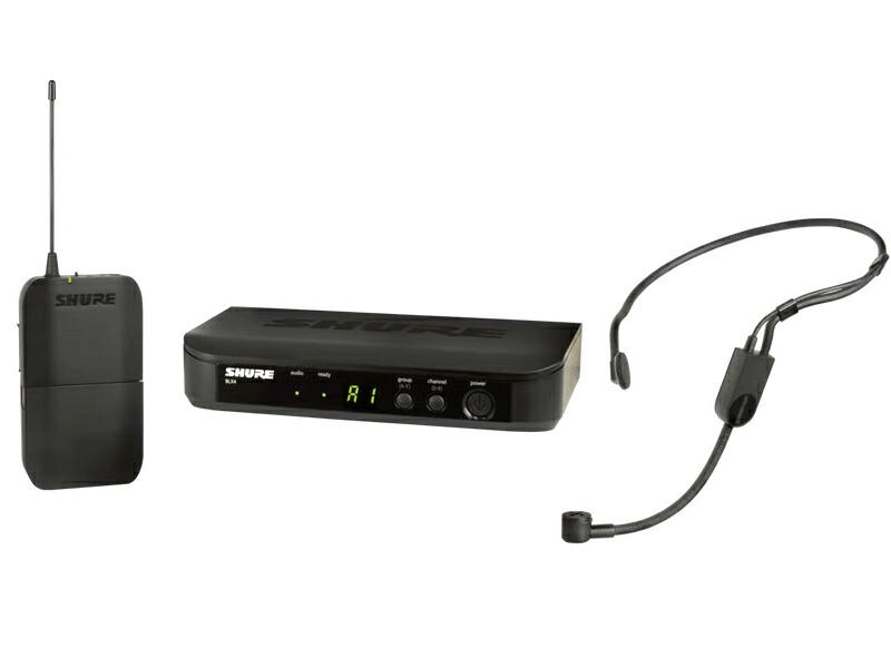 SHURE シュア BLX14/P31 ◆ ヘッドウォーン ワイヤレスシステム : BLX14J/P31-JB ［ ワイヤレスシステム 関連商品 ］｜ワタナベ楽器　ＳＨＯＰ