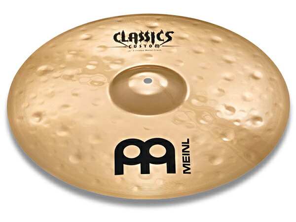 Meinl マイネル CC16EMC-B Classics Custom Extreme Metal クラッシュ【CC16EMC-B】 定番 スタジオ ライブハウス コスパ｜ワタナベ楽器　ＳＨＯＰ