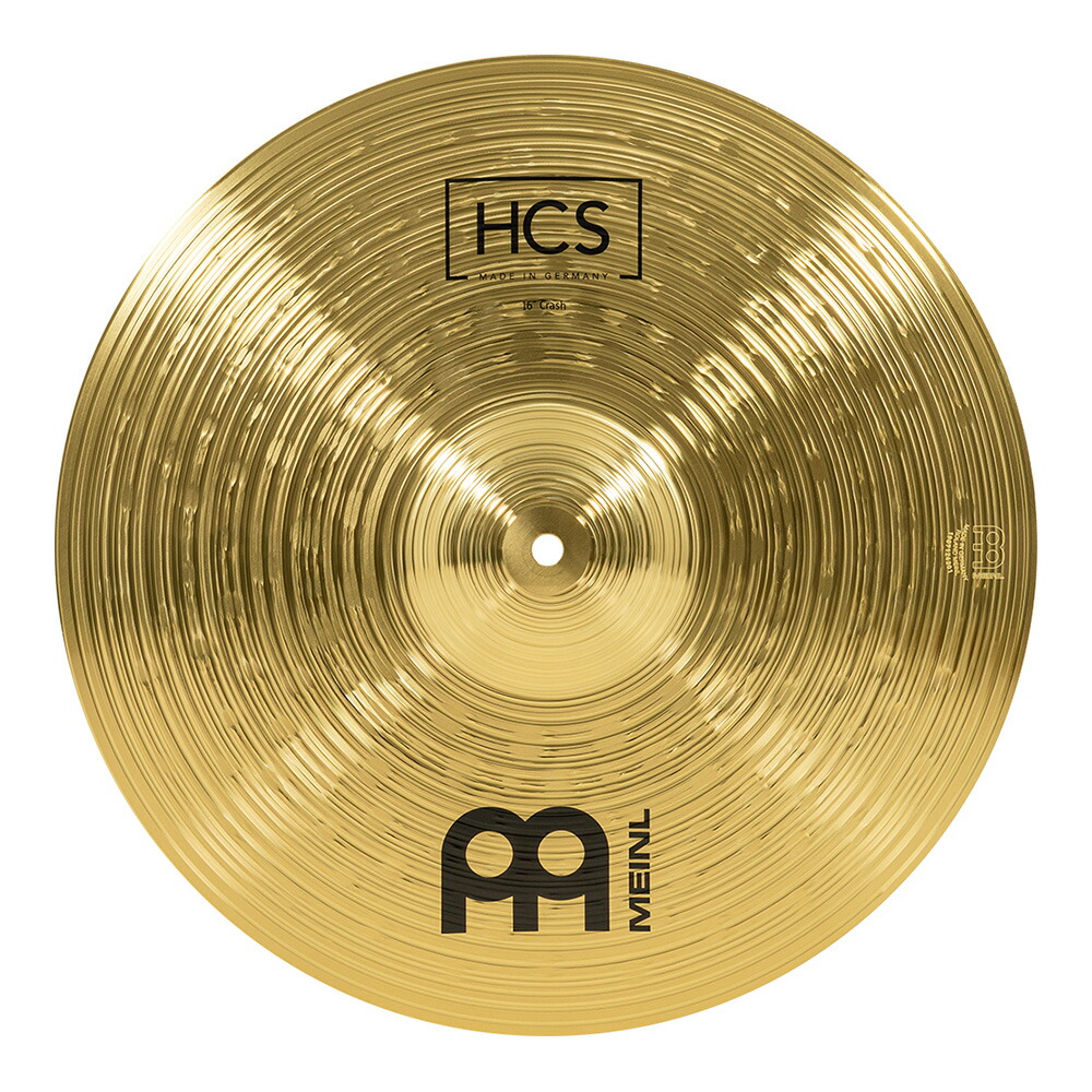 Meinl マイネル HCS シリーズ クラッシュシンバル 16\