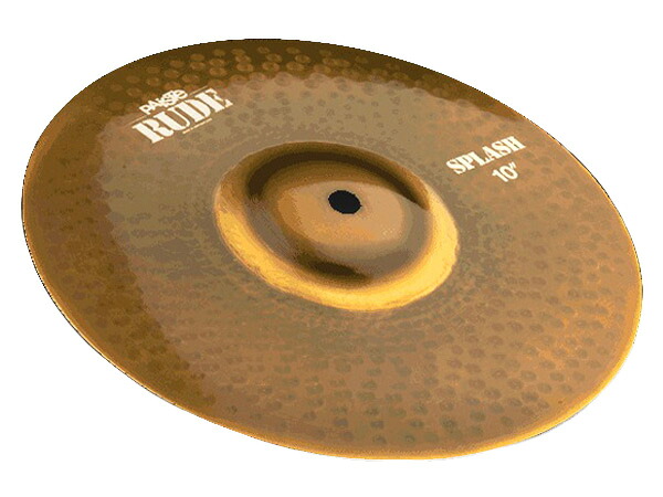 Paiste パイステ RUDE SPLASH 10" ルード スプラッシュ【RUDE SPL 10】【 7月11日時点メーカー在庫あり 】 ドラム シンバル|ワタナベ楽器 SHOP