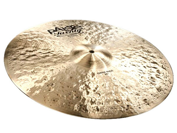 Paiste パイステ MASTERS DARK RIDE 22" マスターズダーク ライド【MASTERS DARK R22】【クリーナー クロス 付 7月11日時点メーカー在庫あり 】 ドラム シンバル｜ワタナベ楽器　ＳＨＯＰ