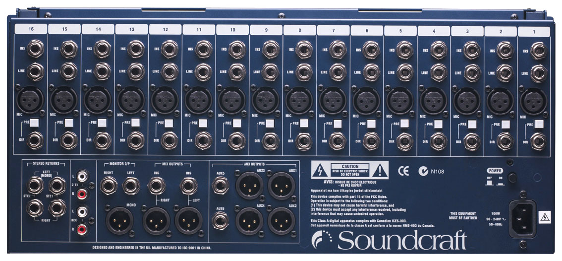 SOUND CRAFT サウンドクラフト GB2R 16 アナログミキサー マーケット