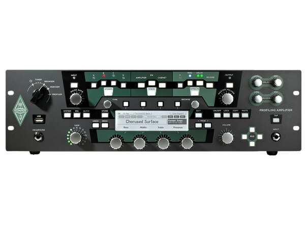 Kemper ラックタイプ パワーアンプ非搭載 楽天市場】2大特典付 KEMPER(ケンパー) / PROFILER POWER RACK