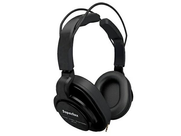 (未使用･未開封品)　Superlux 密閉型 多目的ヘッドホン ブラック HD562 Black kmdlckf Amazon.co.jp: Superlux 密閉型 多目的ヘッドホン ブラック
