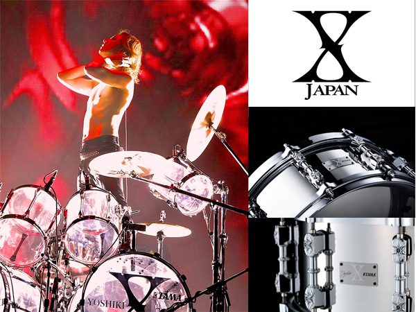 楽天市場 Tama タマ Xy146 X Japan Yoshiki シグネチャー スネアドラム ワタナベ楽器 楽天ｓｈｏｐ