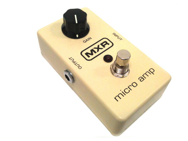 楽天市場】MXR M233 Micro Amp ＋ 新品 [エフェクター,Effector