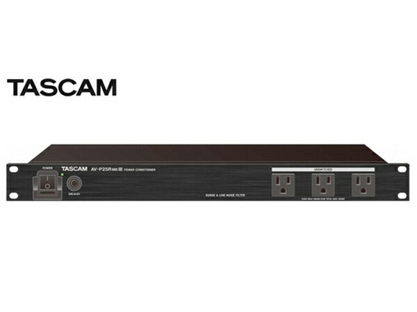 TASCAM AV-P250 パワーコンディショナー Amazon | TASCAM パワーディストリビューター/コンディショナー