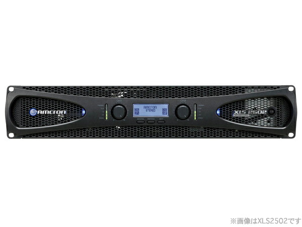 718 amcron XLS1002 パワーアンプ CROWNクラウン / XLS1002 ステレオ・パワーアンプ、定番