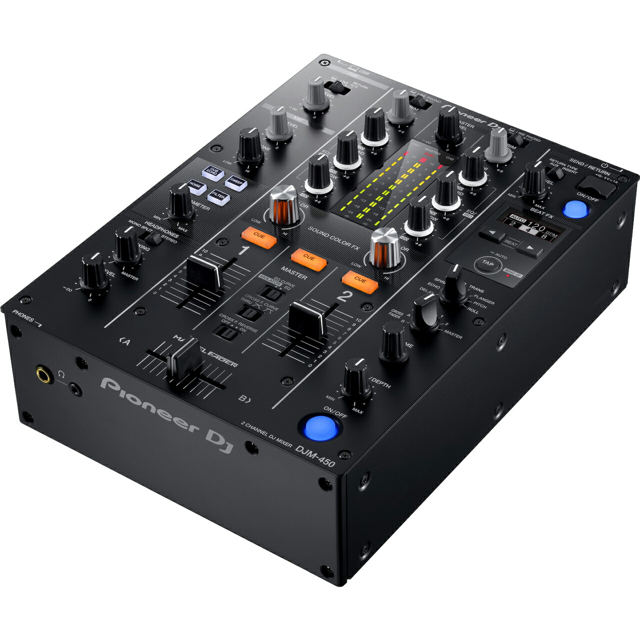 パイオニア djm250mk2 DJミキサー DJM-250MK2 2-channel DJ mixer with independent channel