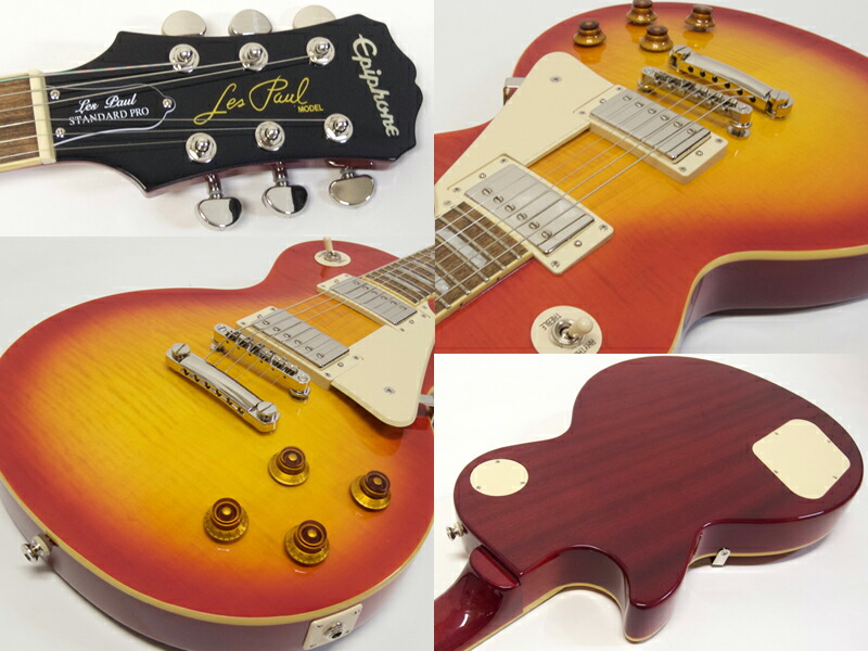 Epiphone エピフォン フルート 訳あり Les Paul Standard ギタースタンド Plus Top Pro Hcs エピフォン13点セット 初心者 入門 エレキギター セット レスポール スタンダード ワタナベ楽器 ｓｈｏｐ やっぱりレスポール と言えば 王道のチェリサンバースト レス