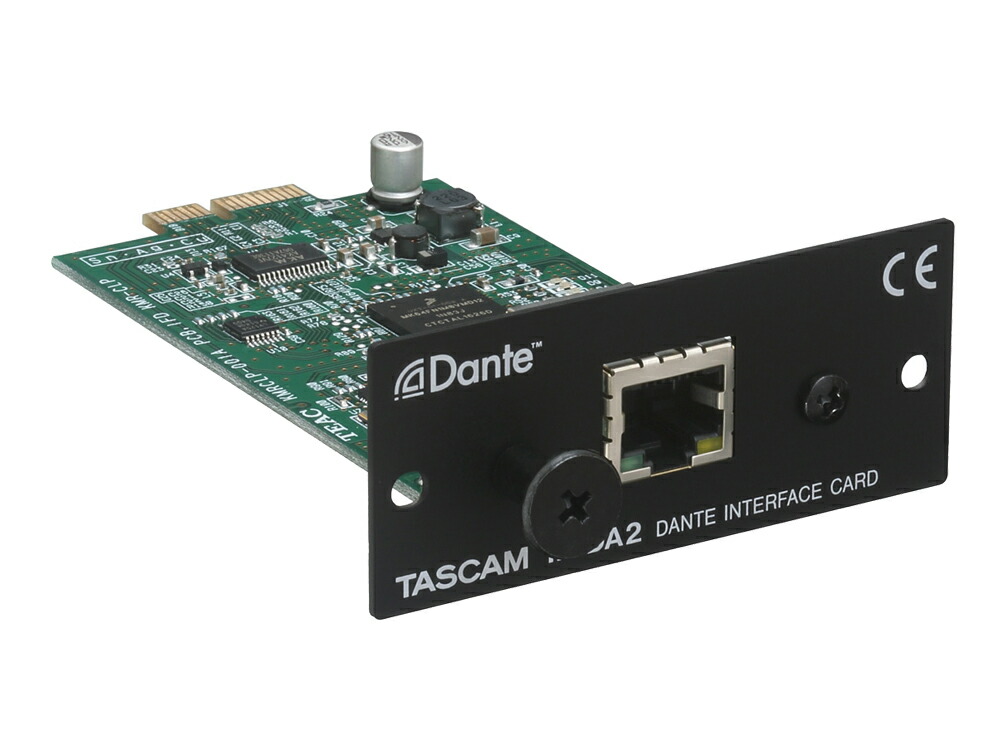 TASCAM タスカム IF-DA2 ◆ TASCAM SS-CDR250N/SS-R250N用 Danteインターフェースカード【4月3日時点、在庫あり 】