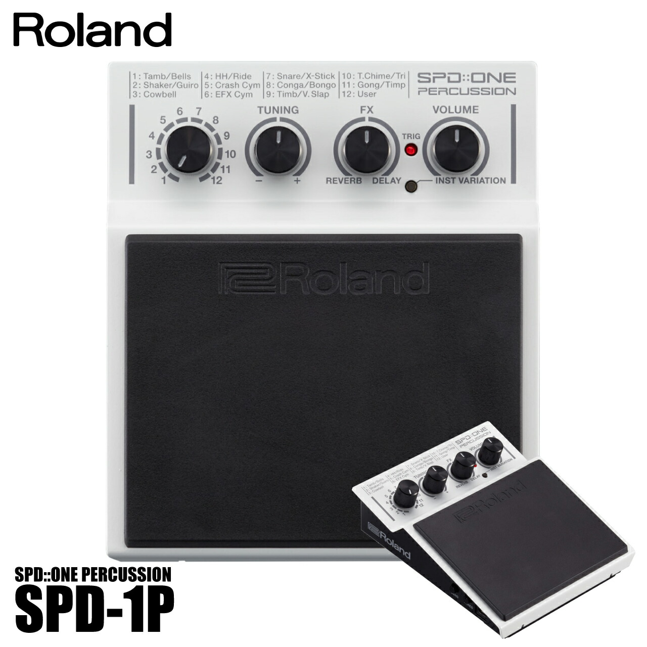 Roland ローランド 即納可能 SPD::ONE PERCUSSION SPD-1P ドラム 電子ドラム デジタルパーカッション ハイブリッド【SPD-1P】【在庫有り 】