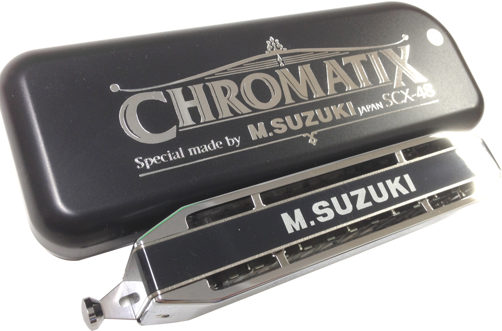 【楽天市場】SUZUKI ( スズキ ) SCX-48 クロマチックハーモニカ 12穴 日本製 スライド式 ハーモニカ 樹脂ボディ 楽器