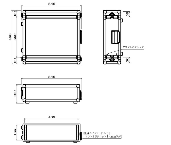 Armor アルトマス モア 3u Rackcase D360mm 墨染め 利運匣 Frp ラックエフェクター アウトゲーム盤 力強さアンプリファイア地位 収納 Dracmastore Uy