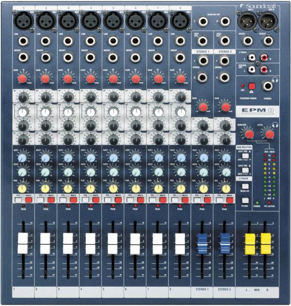 Soundcraft EPM12 アナログミキサー Amazon.com: SOUNDCRAFT EPM12 12 MONO INPUTS,2 STEREO INPUTS