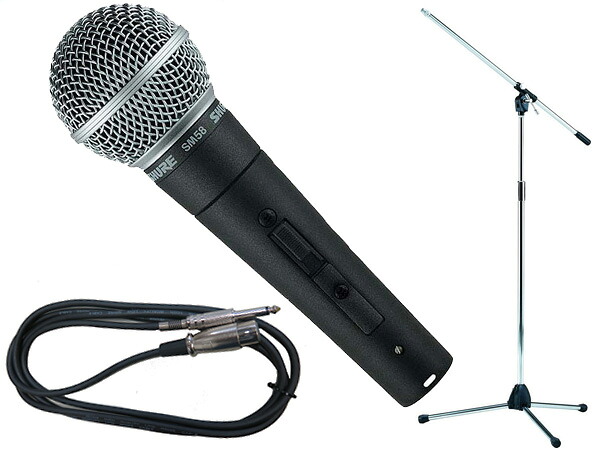 SHURE シュア SM58SE TAMAシルバーマイクスタンドSET （フォーン-XLR）【4月6日時点、在庫あり 】