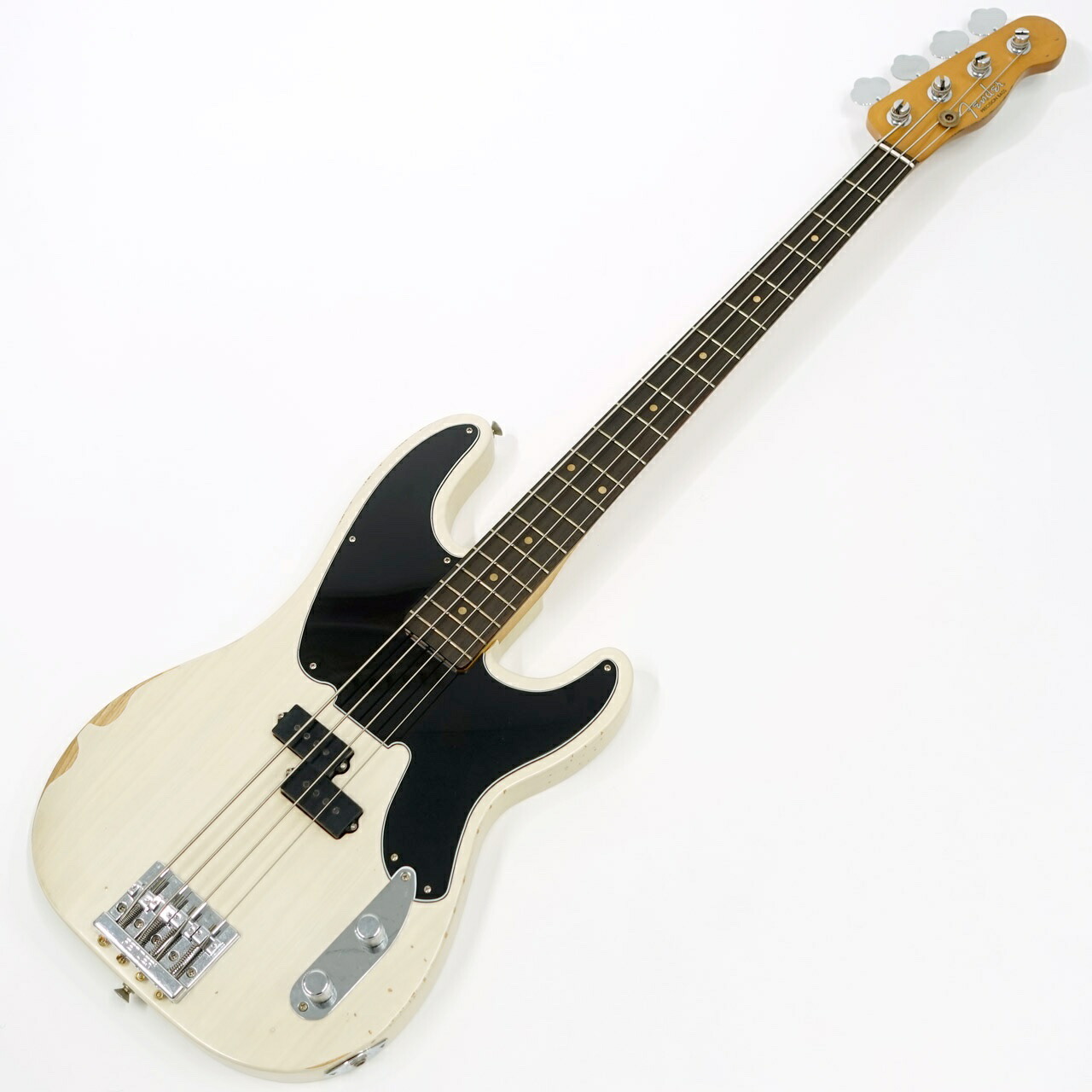 楽天市場】Fender Mexico Mike Dirnt Road Worn Precision Bass White