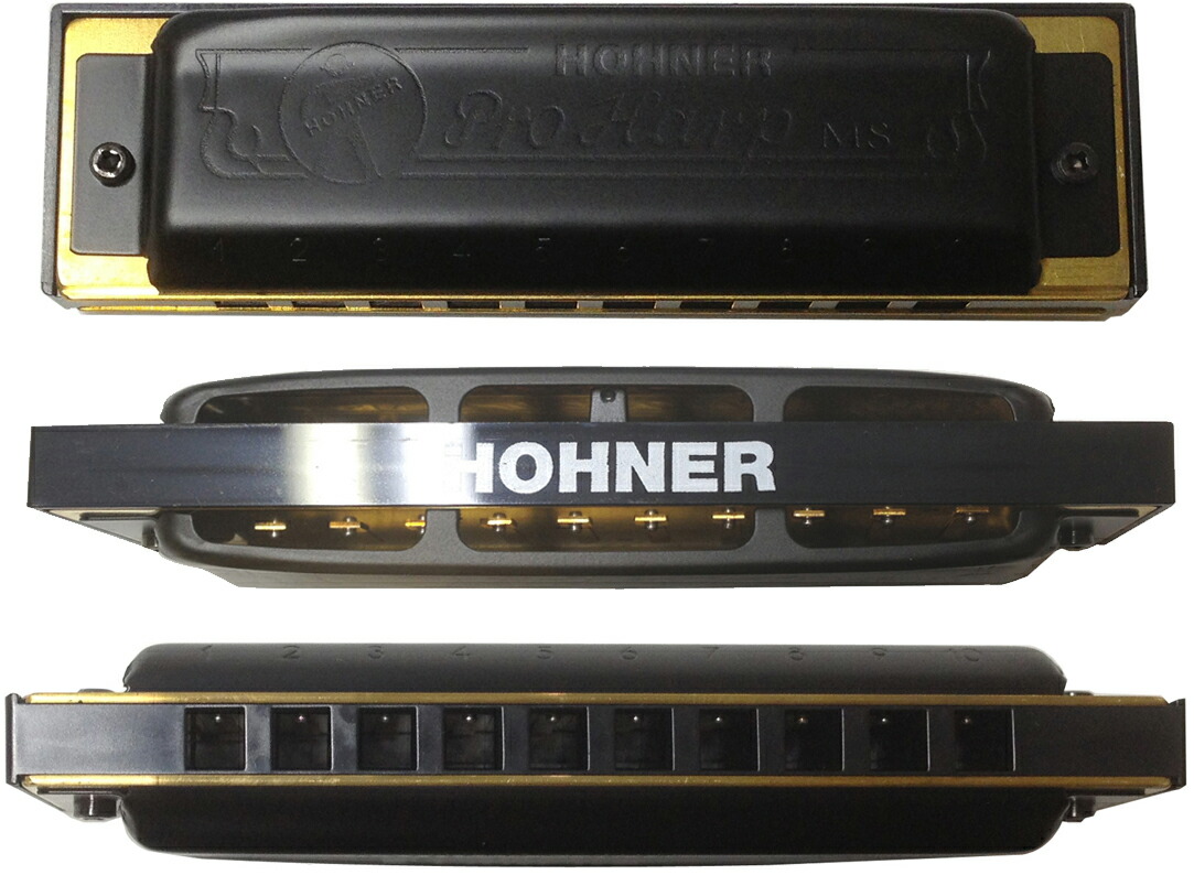 アウトレット送料無料】 HOHNER ホーナー プロハープ B♭ 562 20 10穴 ハーモニカ Pro Harp MS ブルースハープ  テンホールズ ブラック 樹脂ボディ Bb qdtek.vn