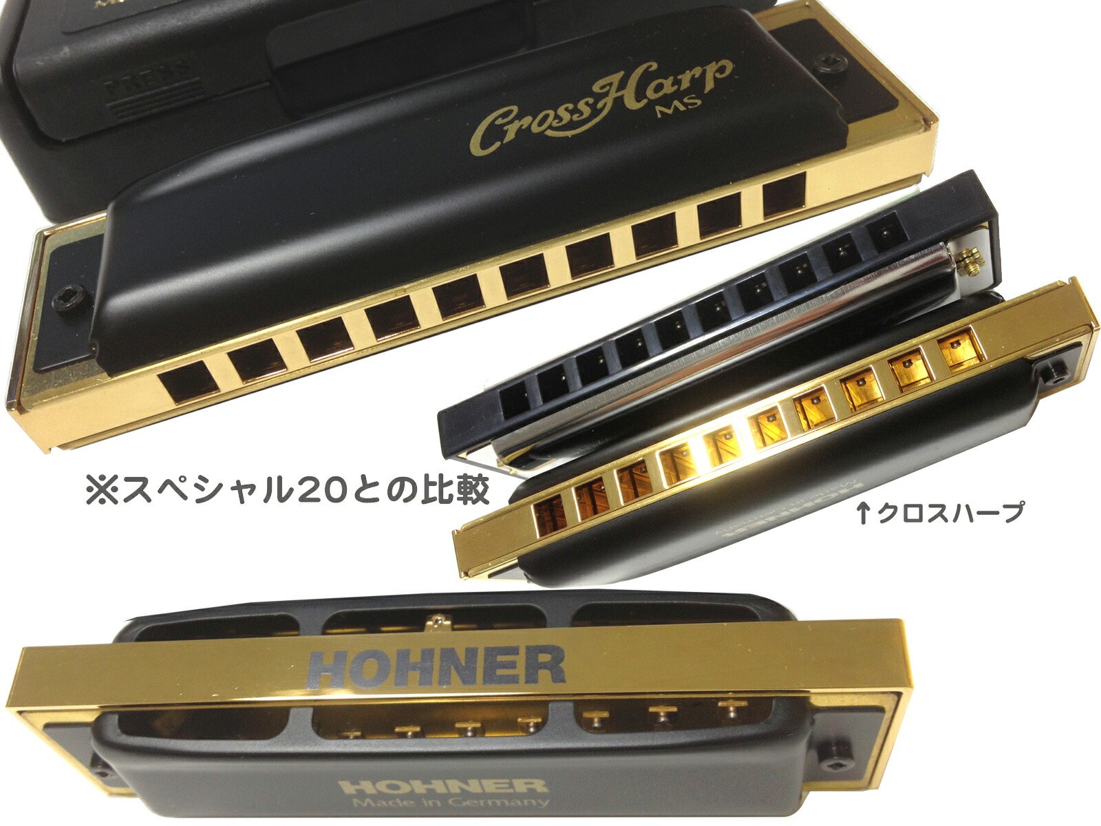 【楽天市場】【メール便出荷品】 アウトレット HOHNER ( ホーナー ) Cross Harp B♭ クロスハープ 565/20 MS