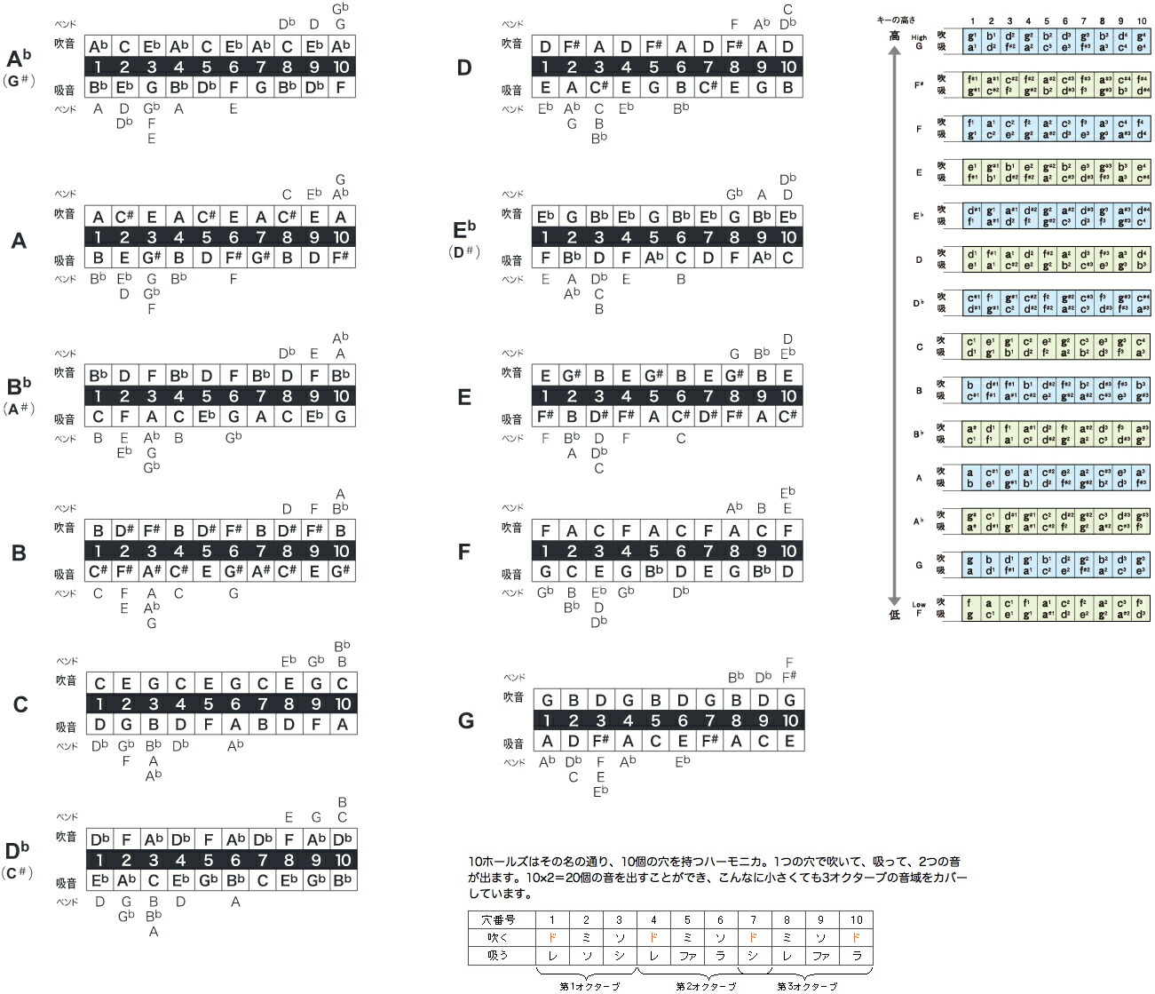 Hohner ホーナー The Rocket 13 B ザ ロケット 10穴 ブルースハープ テンホールズ ハーモニカ 樹脂ボディ 10holes Blues Harmonica 北海道 沖縄 離島不可 オンラインショップ