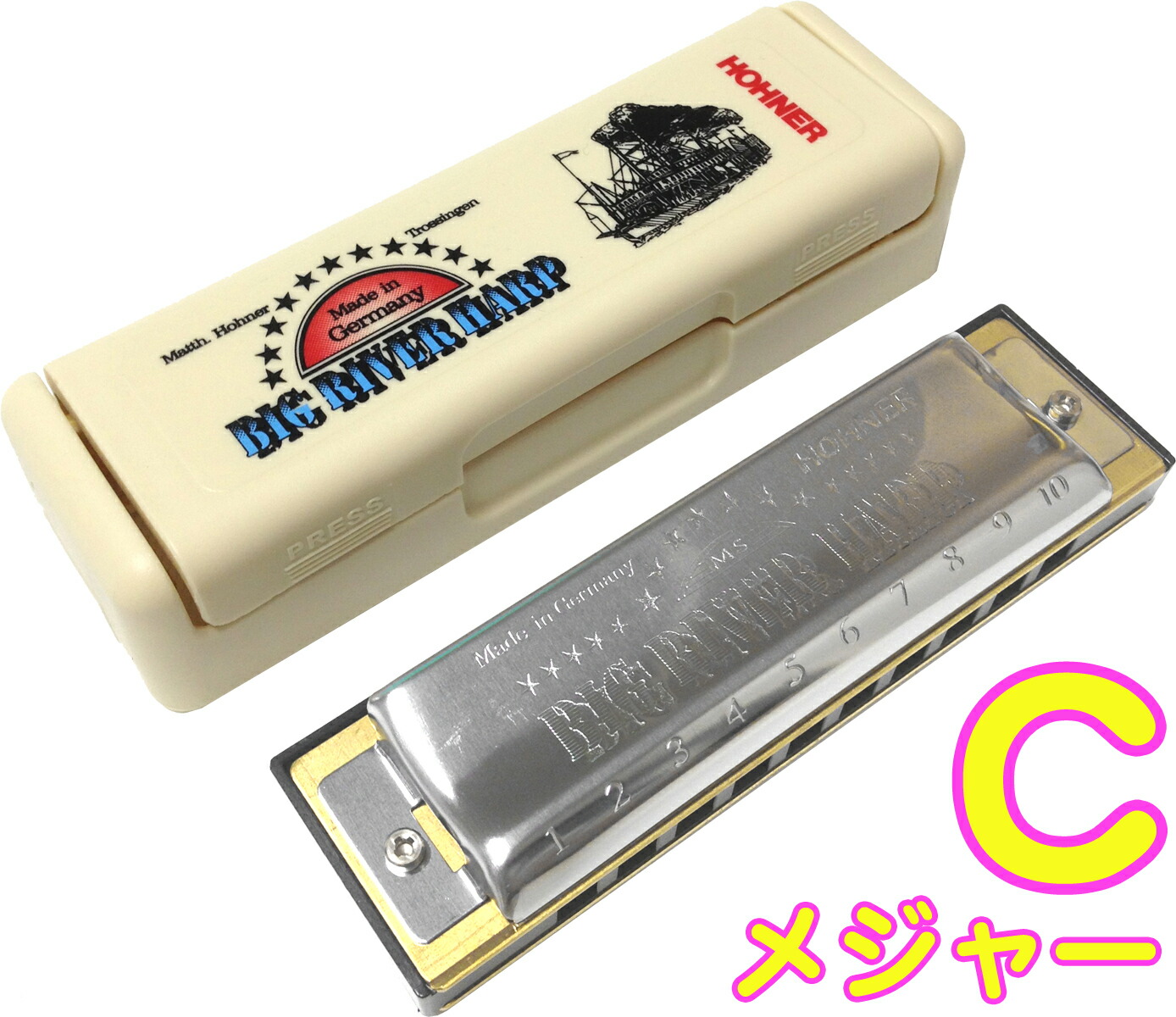 楽天市場】HOHNER ( ホーナー ) C調 Blues Harp MS 532/20 ブルースハープ 10穴 テンホールズ ハーモニカ 木製ボディ  ブルースハーモニカ 10Holes harmonica ダイアトニック メジャー : ワタナベ楽器 楽天ＳＨＯＰ