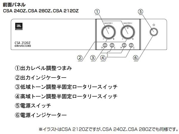 クリスマスツリー特価！ JBL ジェイビーエル CSA 240Z パワーアンプ