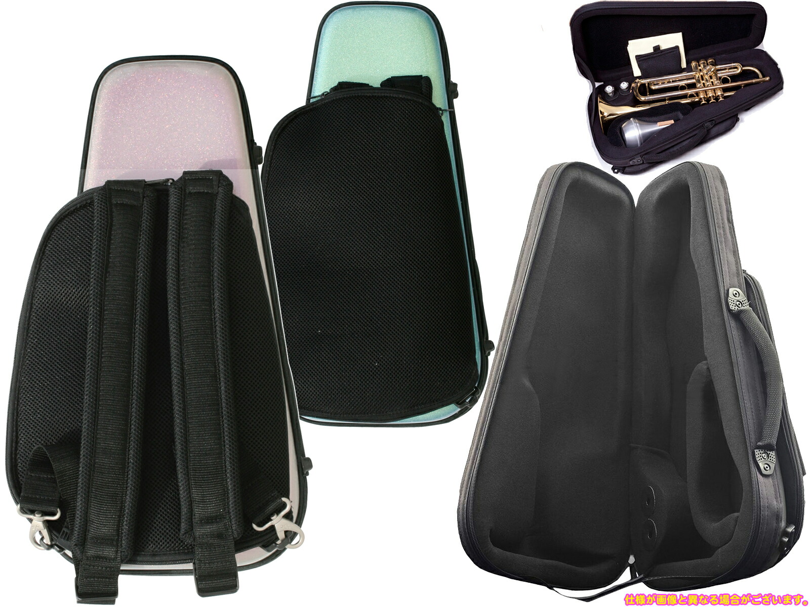 【楽天市場】bags ( バッグス ) EFTR WHT トランペット ケース ホワイト 白色 ハードケース リュック EVOLUTION B