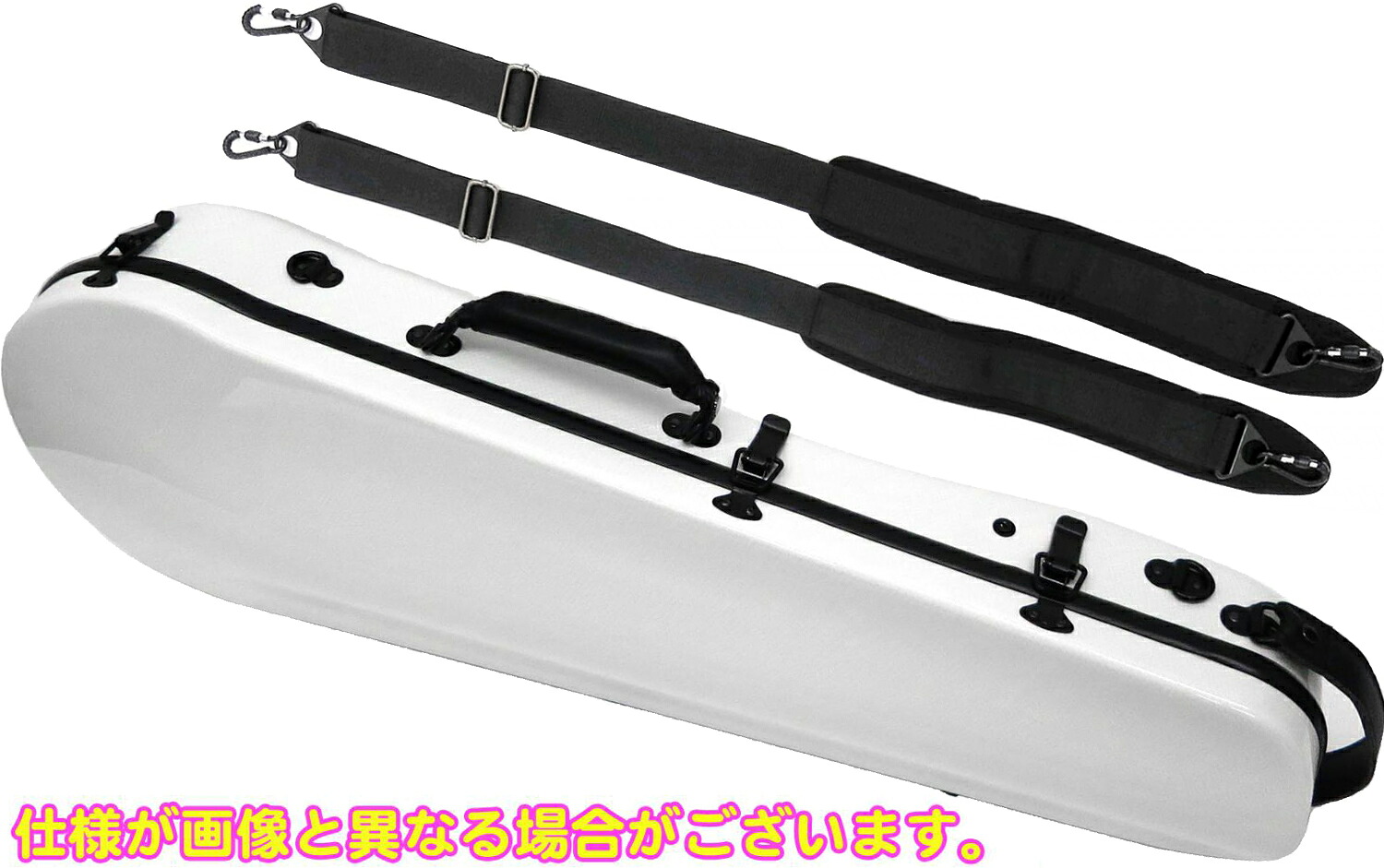 Carbon Mac カーボンマック CFA-2 スリム WHT ビオラ ケース ホワイト 白色 リュック ハードケース カーボン柄 viola hard cases white　北海道 沖縄 離島 同梱 代引不可