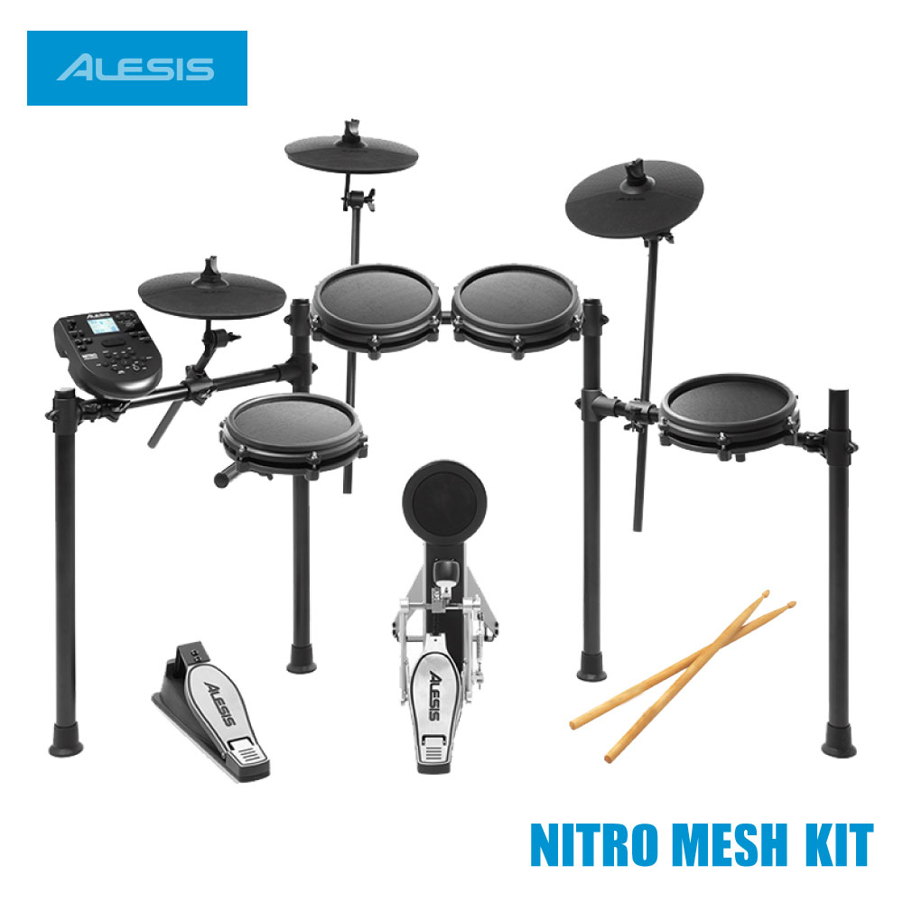 【楽天市場】ALESIS ( アレシス ) 電子ドラム NITRO MESH KIT +