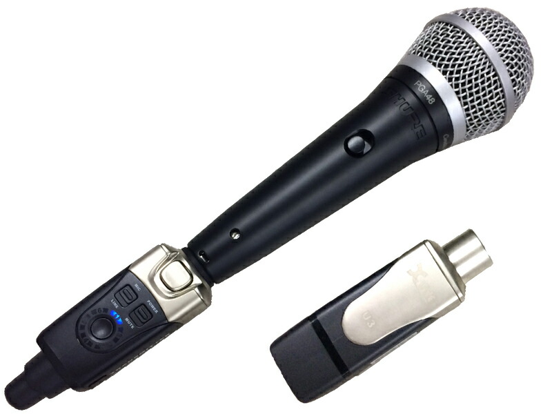 楽天市場】SHURE シュア BETA58A + Xvive XV-U3 ポータブルワイヤレス