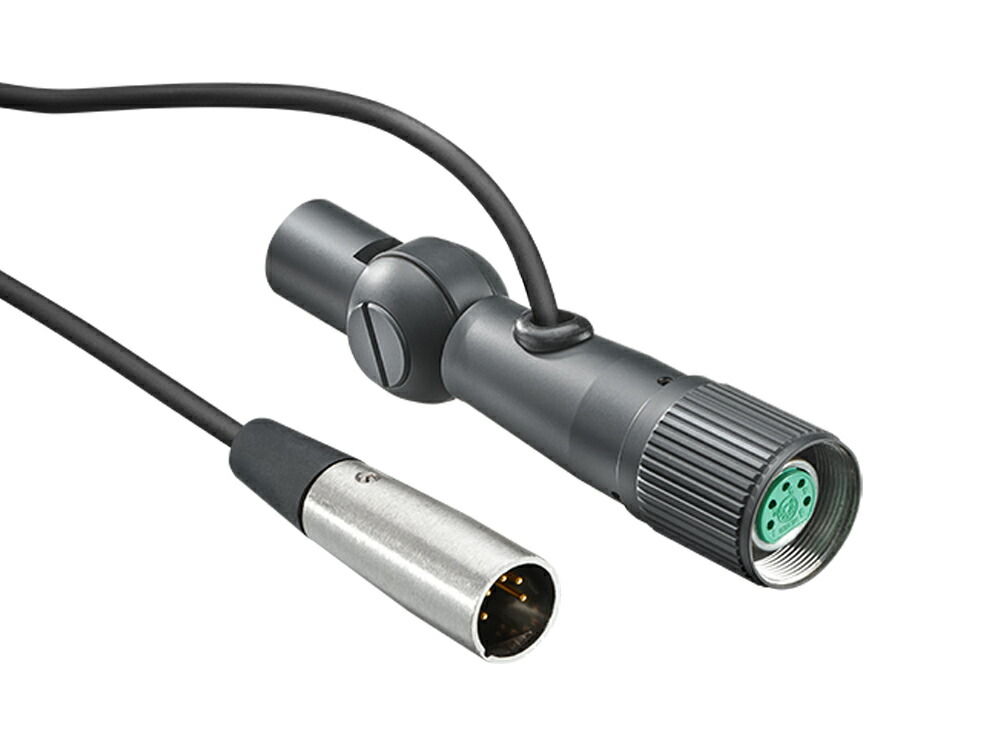 NEUMANN ( ノイマン ) IC6 mt ◆ スイベルマウント付 5ピンマイクケーブル XLR5M-XLR5F、ケーブル径5mm、ケーブル長さ 10メートル 本体:マット色