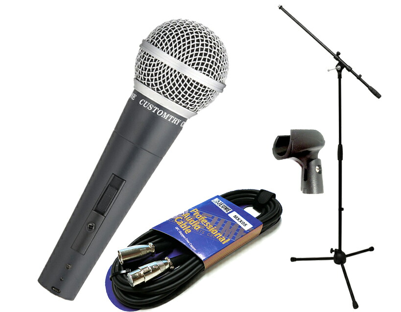 【美品】SHURE CM-2000 ダイナミックマイク CUSTOMTRY カスタムトライ ダイナミックマイク CM-2000 (マイク