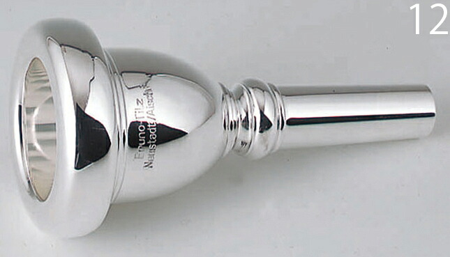 B.TilZ ティルツ 12 チューバ マウスピース バコ 銀メッキ 92 BAKO SP Tuba mouthpiece　北海道 沖縄 離島不可｜ワタナベ楽器　ＳＨＯＰ