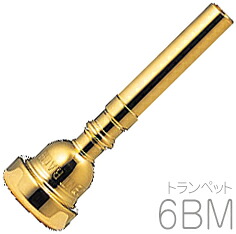Vincent Bach ヴィンセント バック 6BM GP トランペット マウスピース 金メッキ 金管 Trumpet mouthpiec gold　北海道 沖縄 離島不可｜ワタナベ楽器　ＳＨＯＰ