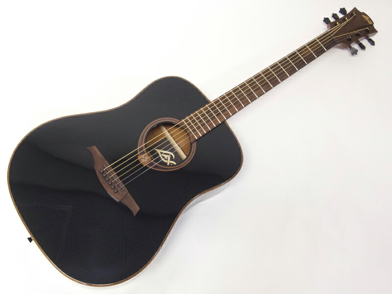 楽天市場】LAG Guitars T118ACE BLK【スペア弦付き】【送料無料