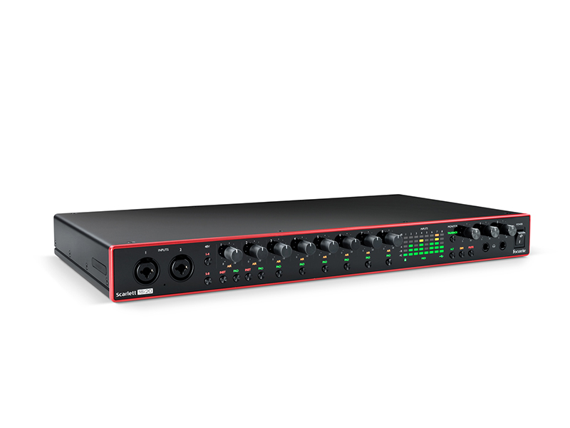 Focusrite Scarlett 18i20 オーディオインターフェイス-connectedremag.com