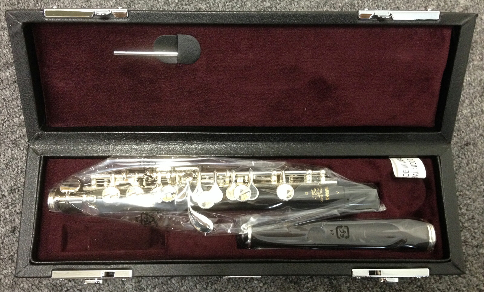 Yamaha ヤマハ Ypc 62 木製 ピッコロ 新品 笛インストゥルメント E機械果報 グラナディラ 専門的続きもの Piccolo Ypc62 一揃え F Cannes Encheres Com