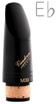 vandoren バンドーレン CM325 E♭ クラリネット用 マウスピース M30 トラディショナル ブラック エボナイト Eb clarinet mouthpiece Traditional 北海道 沖縄 離島不可|ワタナベ楽器 SHOP