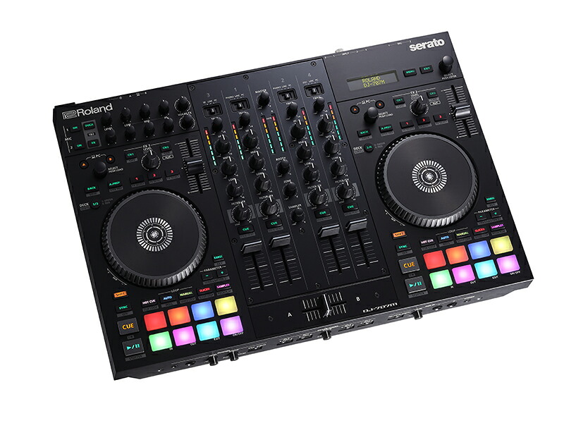 Roland ローランド DJ-707M AIRA 2CH DJコントローラ Serato DJ Pro対応【納期未定 】 ◆【 DJ コントローラー】