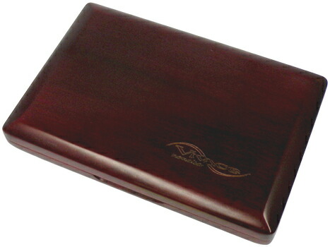 【メール便出荷品】 VIVACE ( ヴィヴァーチェ ) CL-6W 木製 リードケース B♭ クラリネット アルトサックス 6枚 ワインレッド wood reed case wine red clarinet alto saxophone　北海道/沖縄/離島/同梱不可