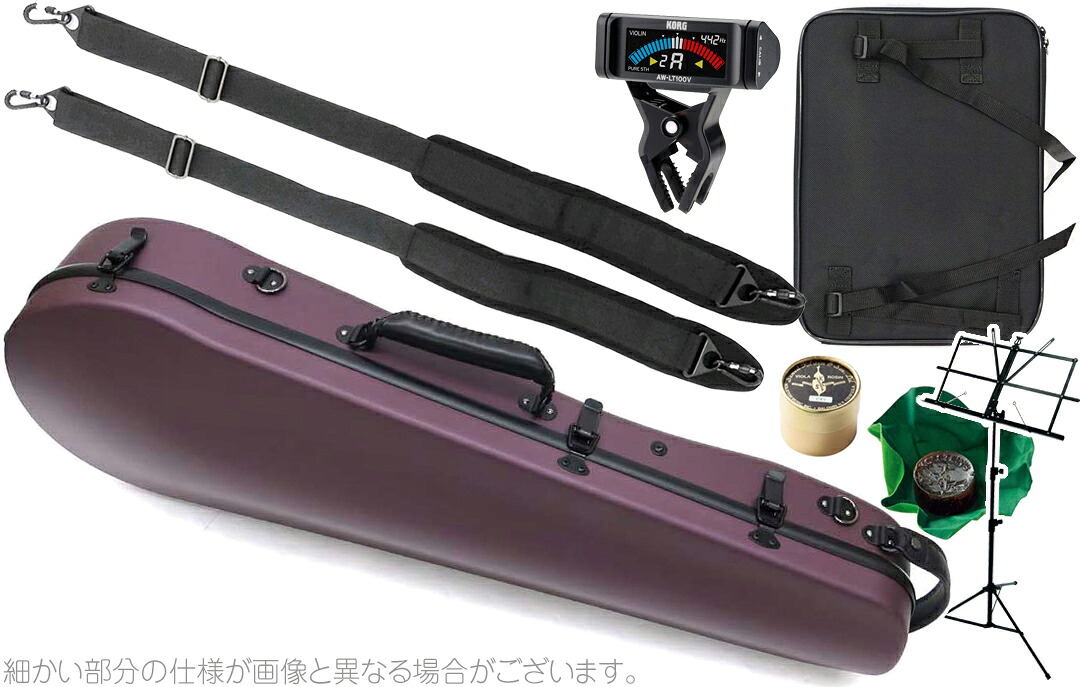 Carbon Mac カーボンマック CFA-2 サテン ビオラ ケース S-ROSE ローズ リュック ハードケース viola cases satin rose AB-201 セット D　北海道 沖縄 離島 代引き 不可 45,188円