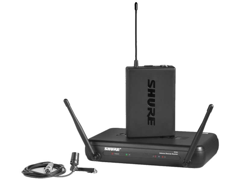 SHURE シュア SVX14/CVL ◆ワイヤレスセット 小型ラベリア・マイクロホン付属システム【SVX14J/CVL-JB1】【4月11日時点、少数在庫あり △ 】