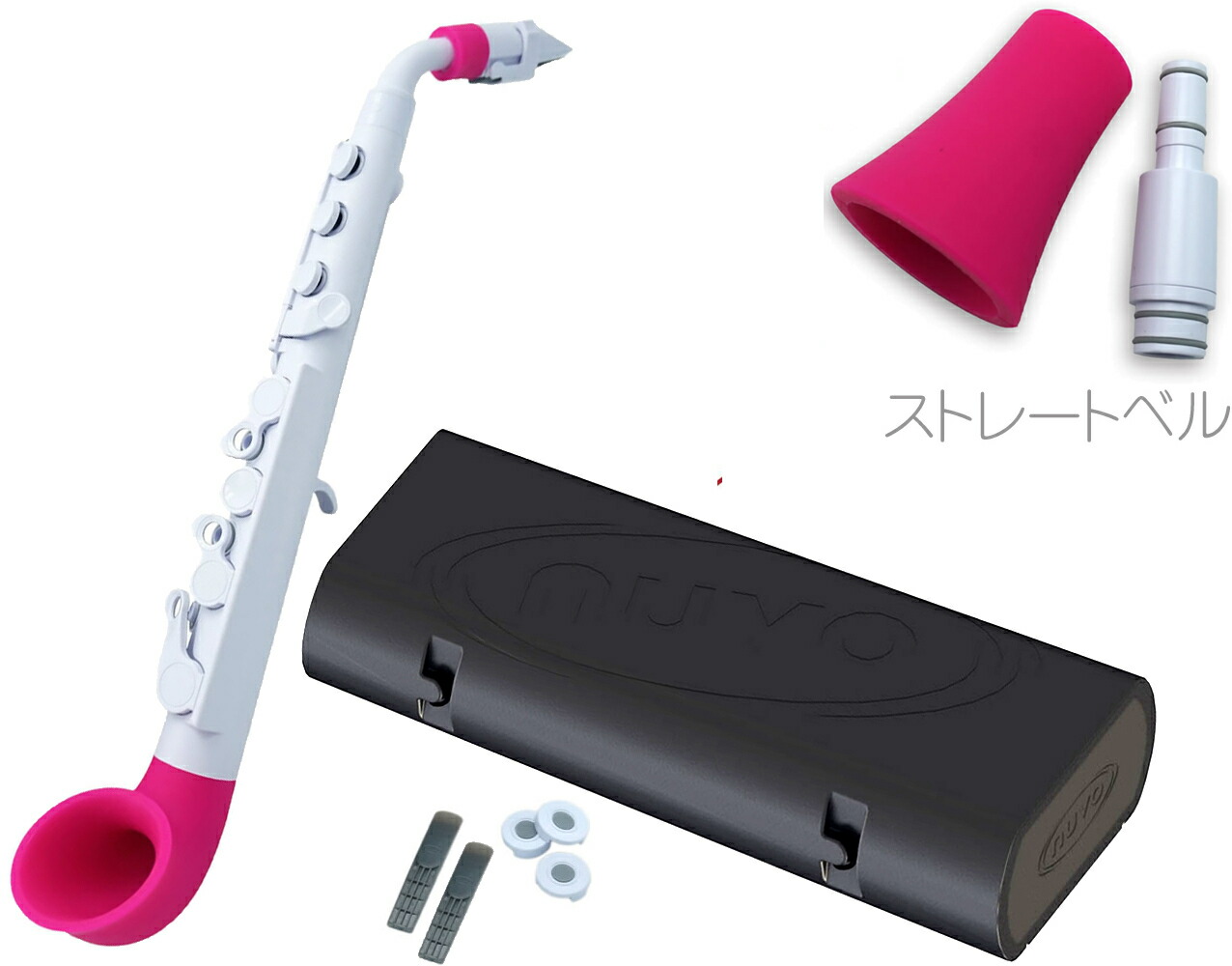 【新品】NUVO jSAX 2.0 白／ピンク サックス プラスチック 楽天市場】NUVO ヌーボ jSax 2.0 ホワイトピンク N520JWPK