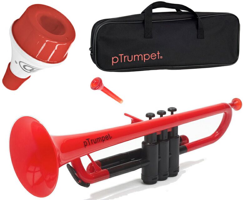 楽天市場】pTrumpet / Pトランペット(レッド)(プラスチック製