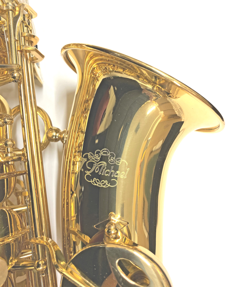 J Michael Jマイケル 離島 ラッカー AL-500 gold K saxophone セット