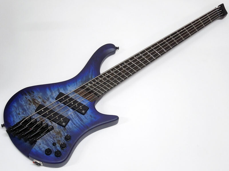 Ibanez アイバニーズ EHB1505MS PLF 5弦 ヘッドレスベース マルチスケール Pacific Blue Burst Flat SPOT生産品【 春特価 】