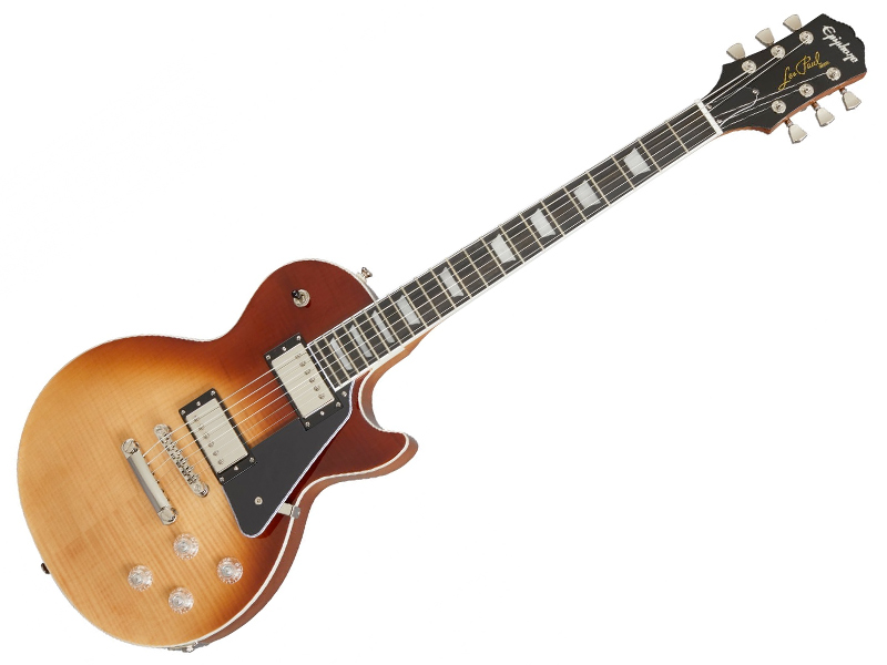 楽天市場 Epiphone エピフォン Les Paul Modern Figured Caffe Latte Fade レスポールモダン ピック枚セットプレゼント 秋特価 ワタナベ楽器 楽天ｓｈｏｐ