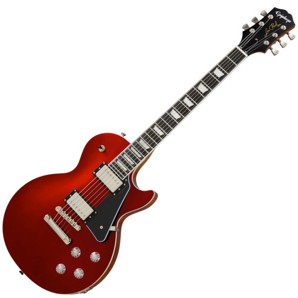 特価 エレキギター Vintage Modern Paul Les エピフォン Epiphone Sparkling ギブソン By セール特価 P レスポール モダン ピックホルダープレゼント Burgundy Www Suriagrofresh Com